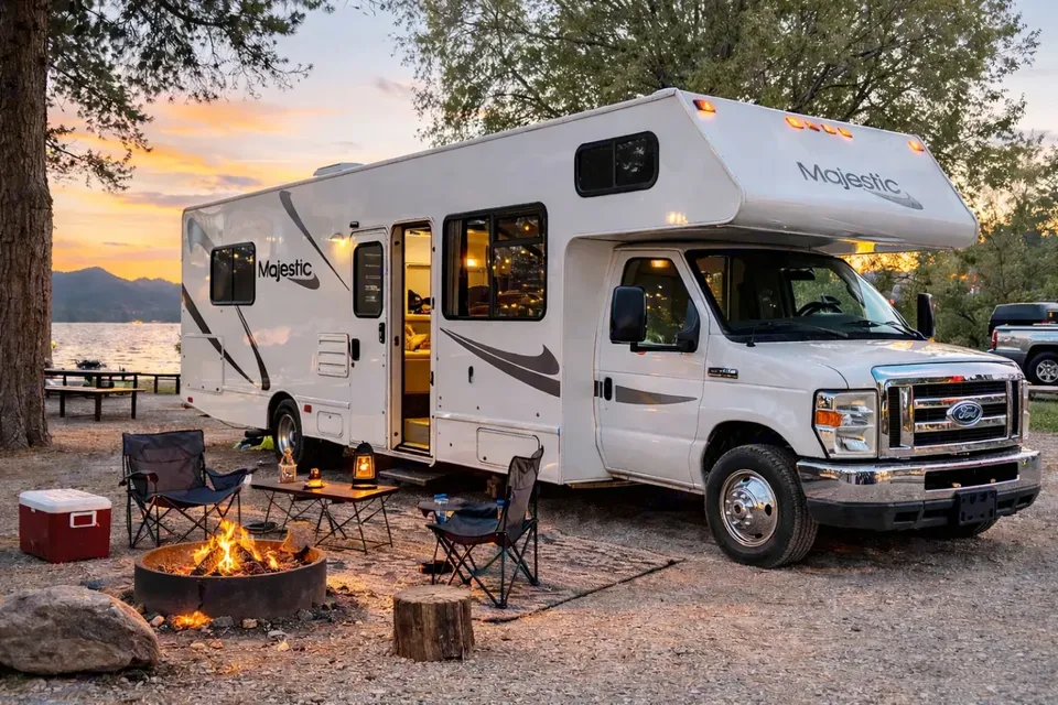(#5) Las Vegas RV Rental – Class C, Sleeps 8 | Burning Man, Festival