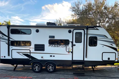 My wife's idea of camping - GlampTastic