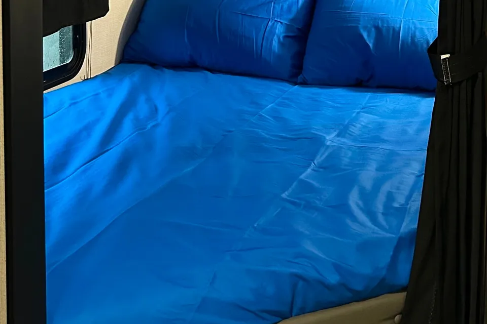 My wife's idea of camping - GlampTastic
