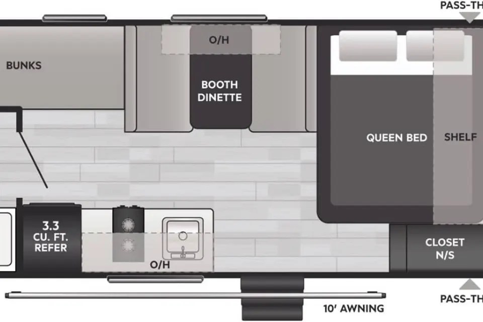 Manuel's Keystone Hideout sport single axle Travel Trailer