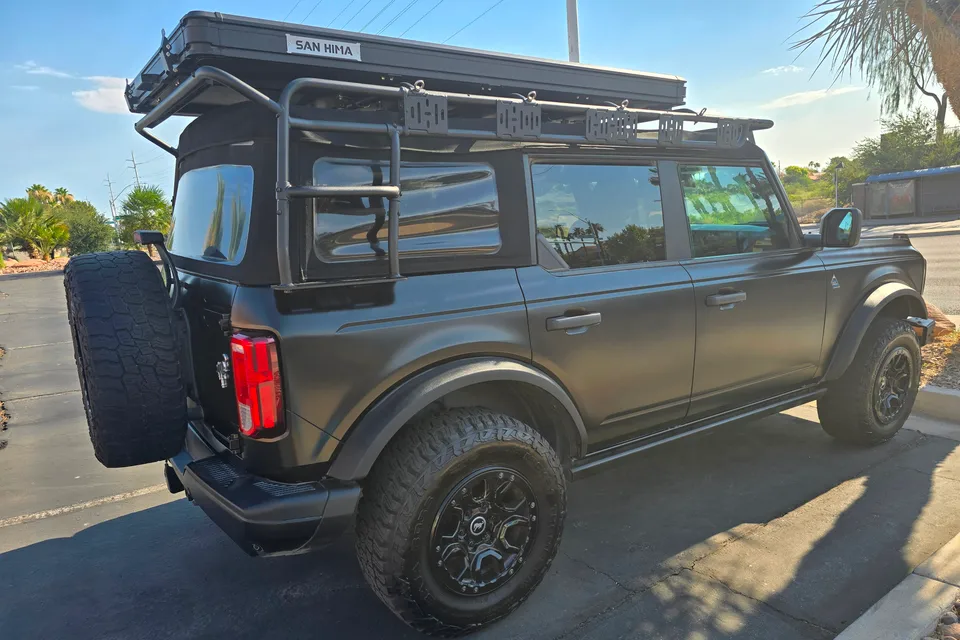 Bronco + NEW Rooftop Tent + Optional Tent A/C