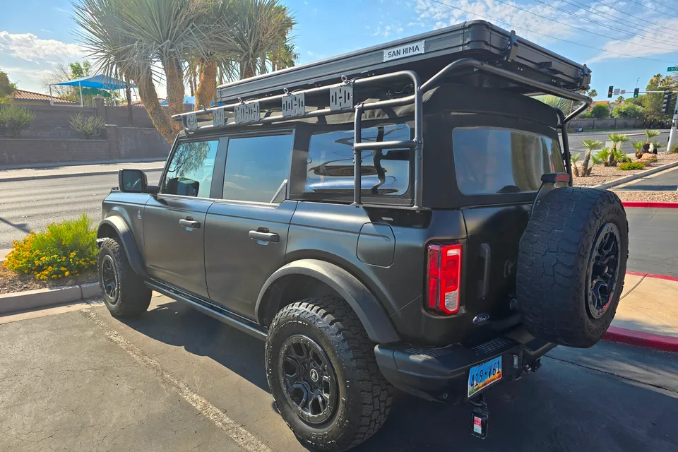 Bronco + NEW Rooftop Tent + Optional Tent A/C