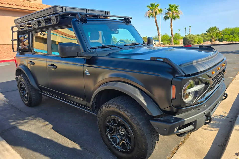 Bronco + NEW Rooftop Tent + Optional Tent A/C