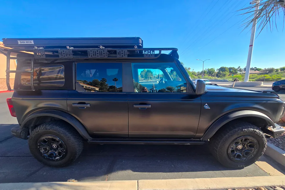Bronco + NEW Rooftop Tent + Optional Tent A/C