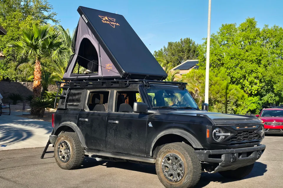 Bronco + NEW Rooftop Tent + Optional Tent A/C