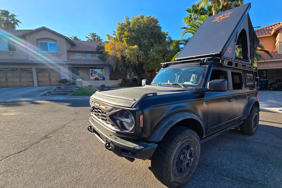 Bronco + NEW Rooftop Tent + Optional Tent A/C