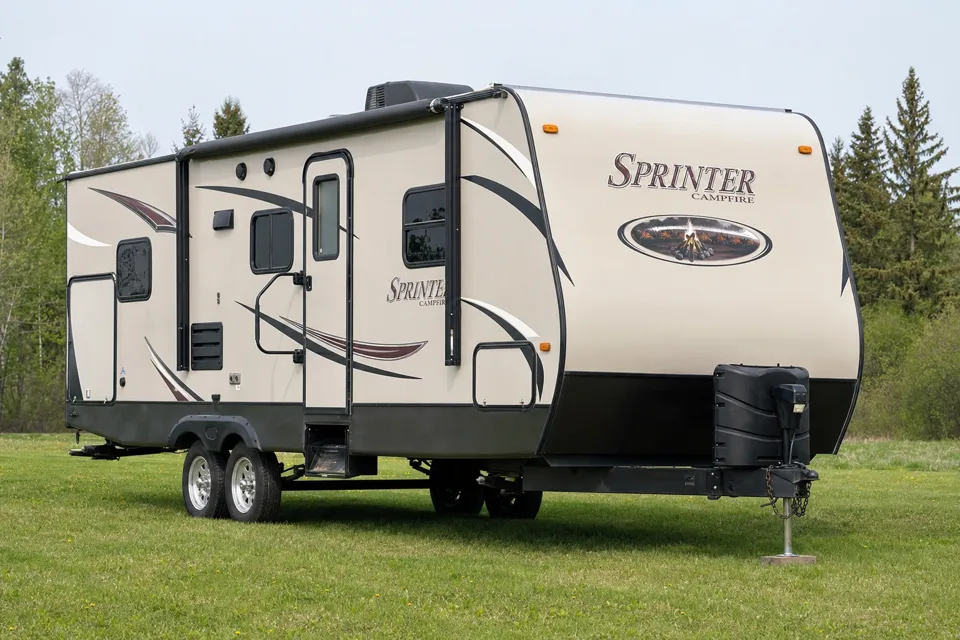 Jarden's Keystone sprinter campfire Travel Trailer