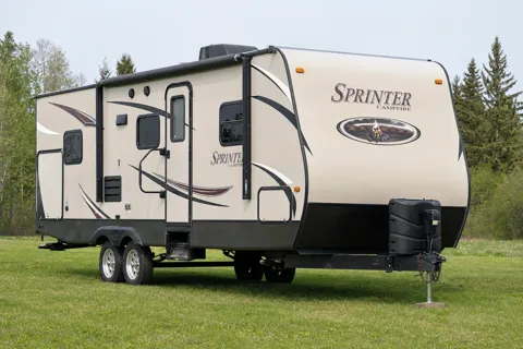 Jarden's Keystone sprinter campfire Travel Trailer
