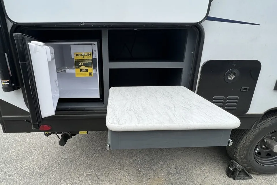 Brand new Keystone 25ft trailer. This is glamping!