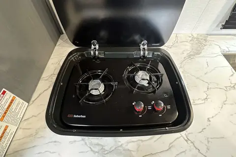 Brand new Keystone 25ft trailer. This is glamping!