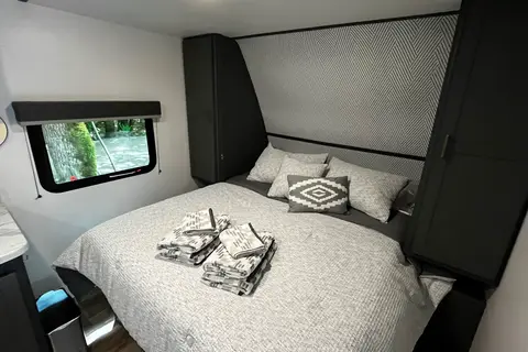 Brand new Keystone 25ft trailer. This is glamping!
