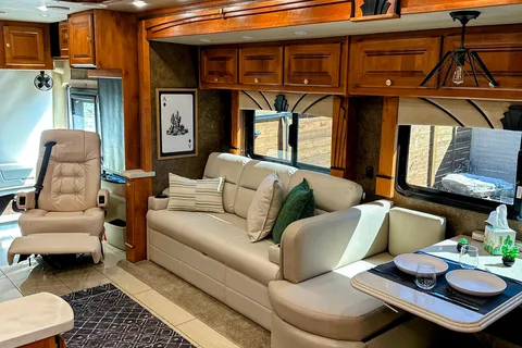 🚍 Luxury Diesel Motor Coach Rental | Sleeps 8 | Delivery Available | F1 • ACL • SXSW • NASCAR