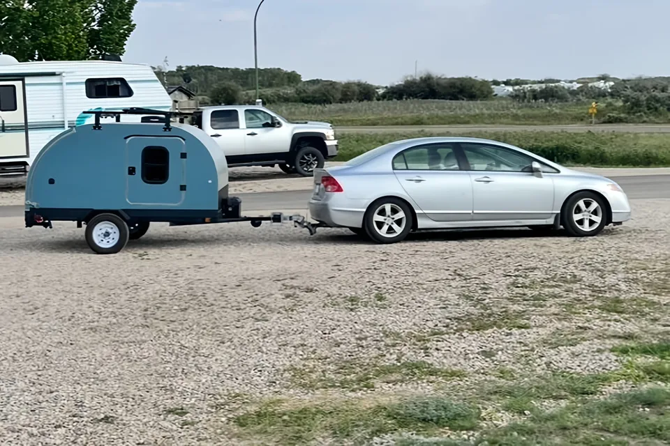Mitchell's Custom Teardrop Micro Trailer