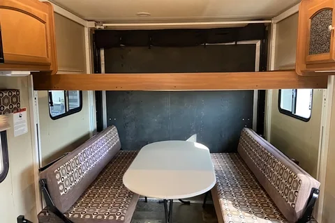 Toy Hauler and Family RV Coachmen Freedom Express 271BL 1/2 Ton Towable