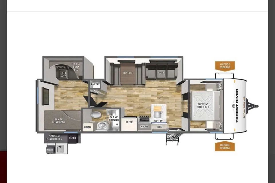 MC Forest River Palomino Puma Travel Trailer