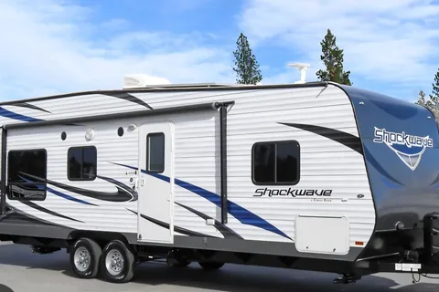 Forest River toy hauler T24FQ MX Toy Haule