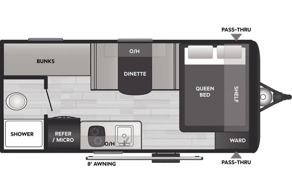 Jeff's Getaways Coleman 17B Travel Trailer