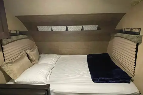 Cozy, comfy travel trailer