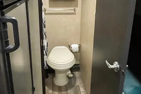 Cozy, comfy travel trailer