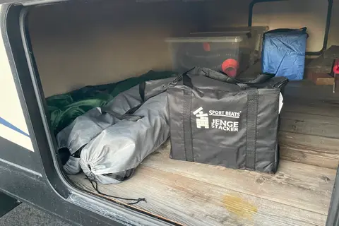 Cozy, comfy travel trailer