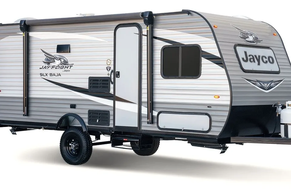 Lesley and Sarah's Jayco Flight SLX7 174bh Travel Trailer (Aka Betty)