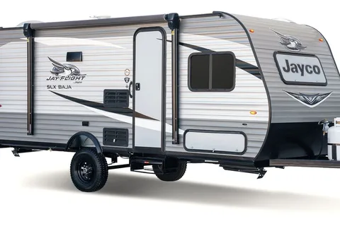 Lesley and Sarah's Jayco Flight SLX7 174bh Travel Trailer (Aka Betty)