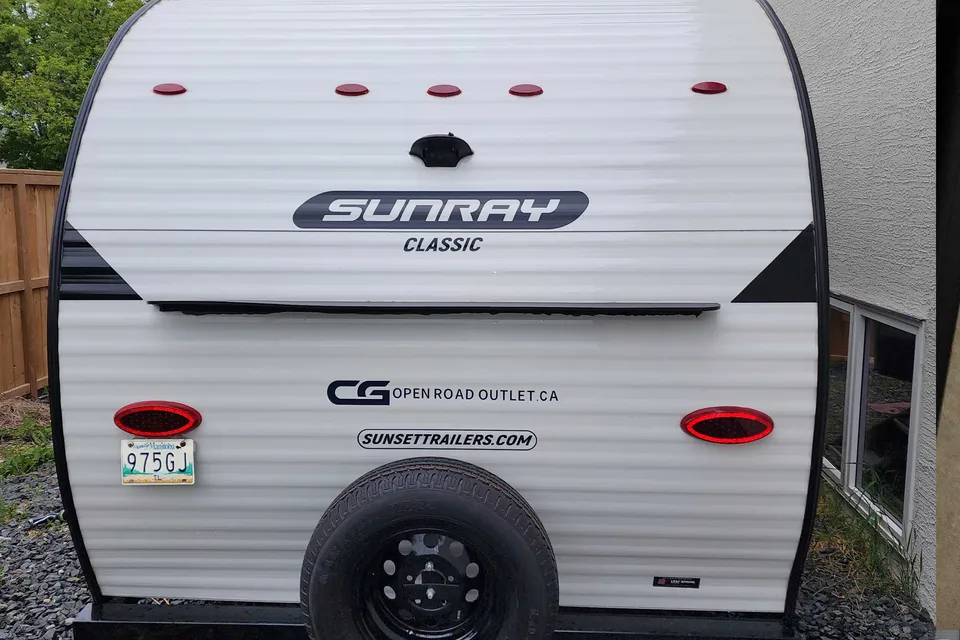 Sunray 149,Very Light Trailer!!!