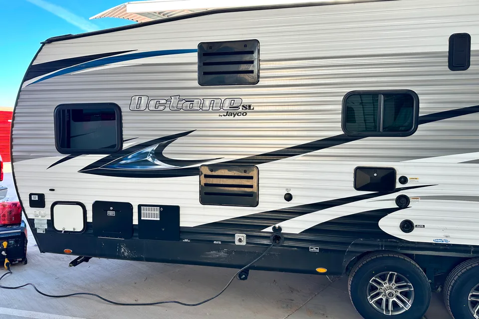 Jayco Octane Toy Hauler ultra light
