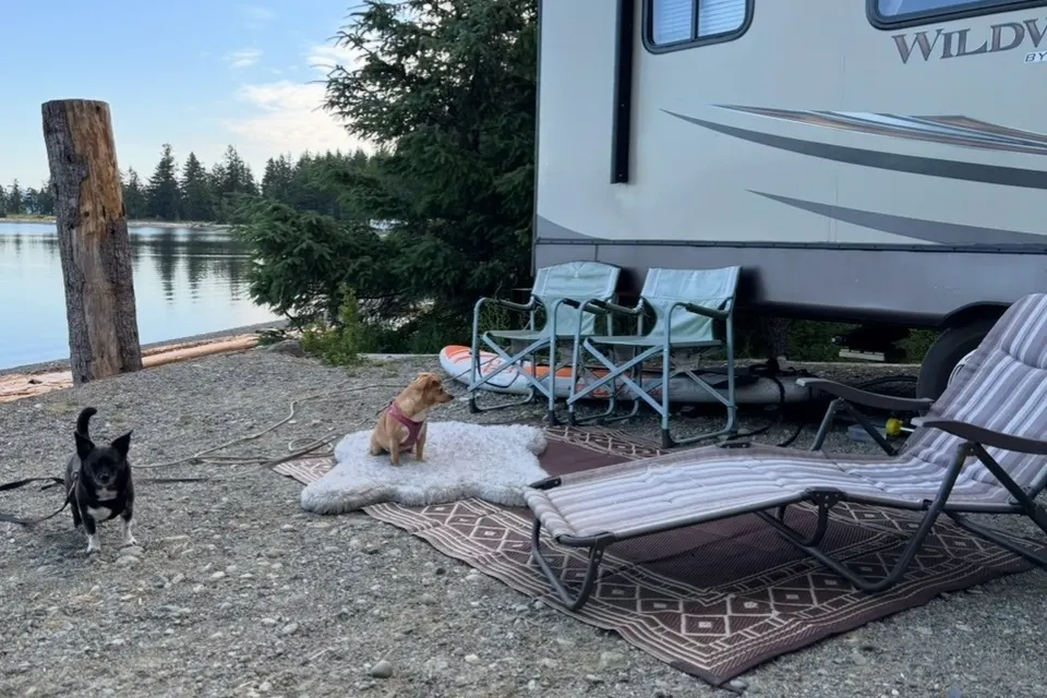 Kim and Al's Forest River . Travel Trailer