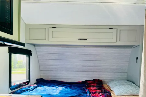 Pettie Family-Size Forest River Wildwood FSX 179DBK Travel Trailer