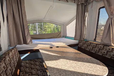Easy Peasy tent trailer camping