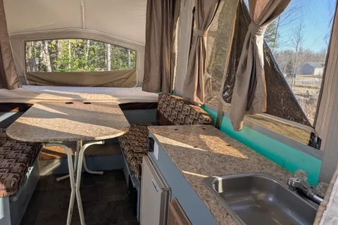 Easy Peasy tent trailer camping