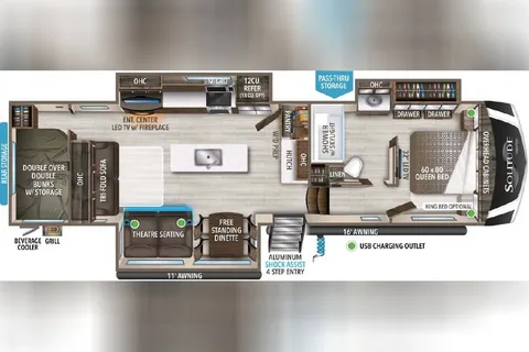 Grand Design Solitude Spacious 2 Bedroom