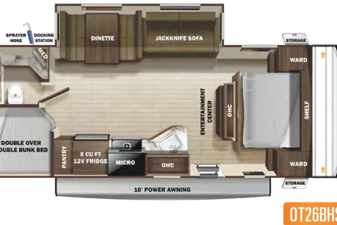 Tony's Highland Ridge RV 26 BHS Travel Trailer