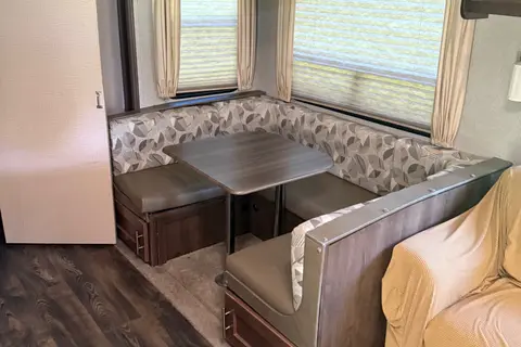 Justin's bunkhouse Forest River Wildcat maxx Fifth Wheel