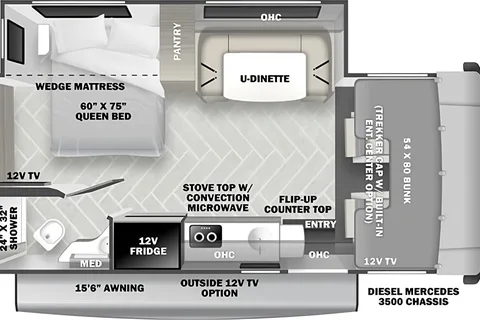 2023 Mercedes-Benz Sprinter / Forest River Sunseeker 2400 MBS Class C