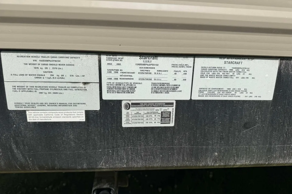 KJ's Jayco Starcraft Autumn Ridge Travel Trailer
