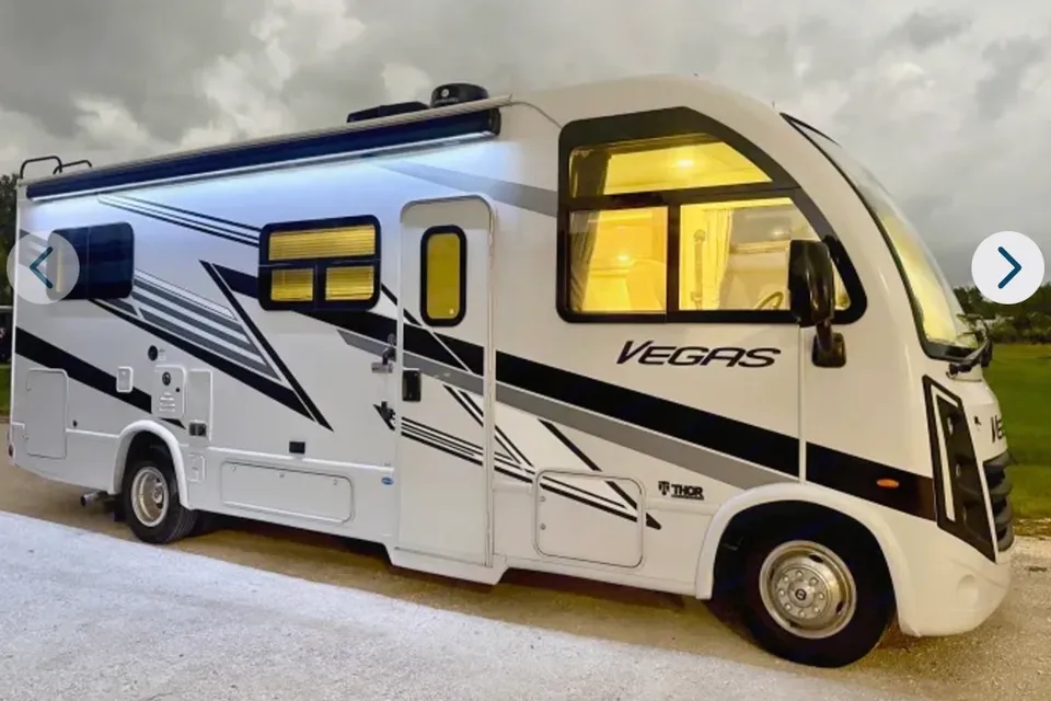 Luxury Thor Motor Coach Vegas 24.1 Class A with Compact Sizing