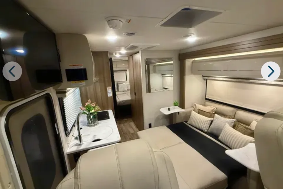 Luxury Thor Motor Coach Vegas 24.1 Class A with Compact Sizing