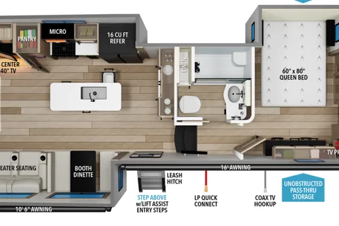 Pristine 2025 Grand Design Reflection 337 Fifth Wheel