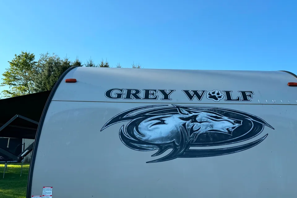 Now Available July 29 to  Aug 3!!!! Book now- Grey Wolf Limited Edition Bunk Bed Travel Trailer