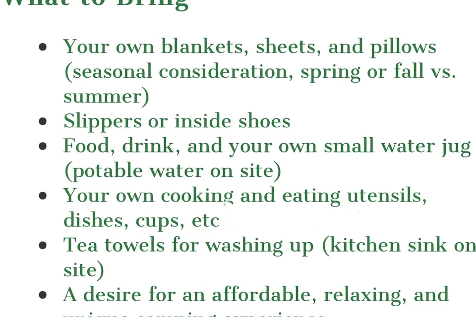 Unit #1 Lets Camp RV Rentals Palomino camping adventure. 