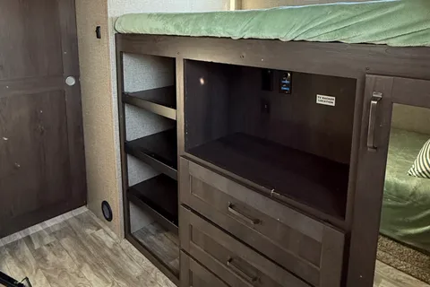 Family-Ready Grand Design | Private Kids Bunk Room