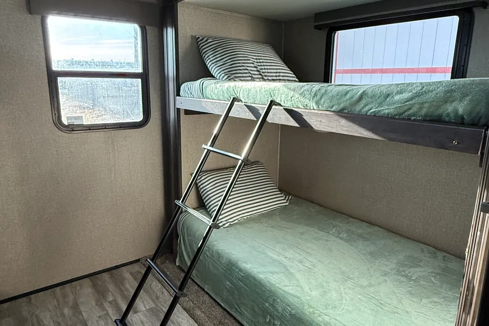 Family-Ready Grand Design | Private Kids Bunk Room