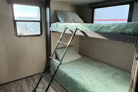 Family-Ready Grand Design | Private Kids Bunk Room