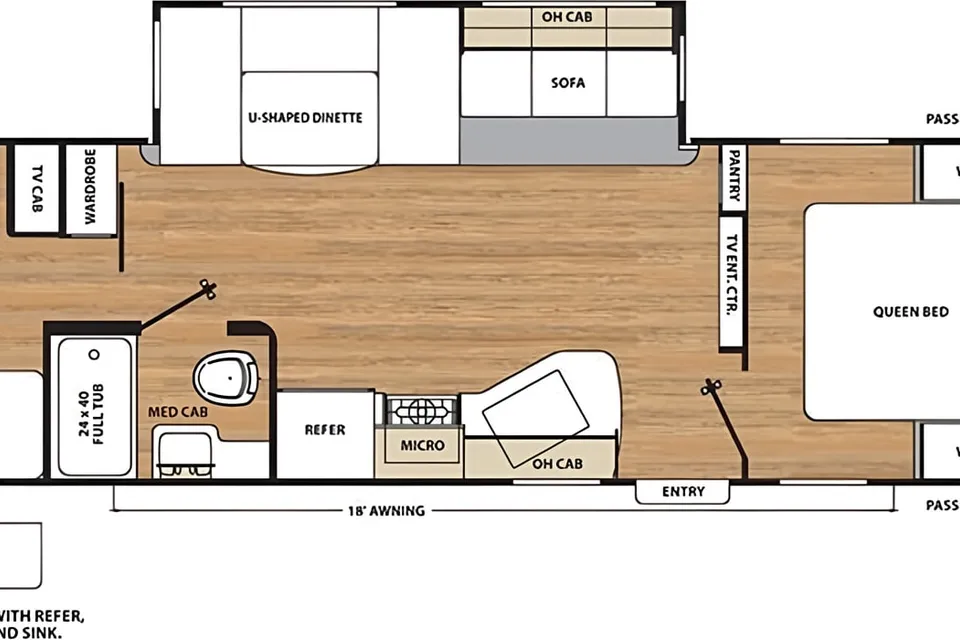 Coachman Catalina Bunkhouse Trailer