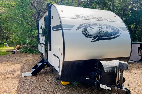 Zen Den Forest River Wolf Pup Travel Trailer