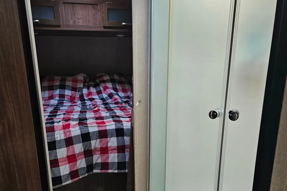 Lucas's Luxury Aerolite Dutchman bunkhouse Travel Trailer