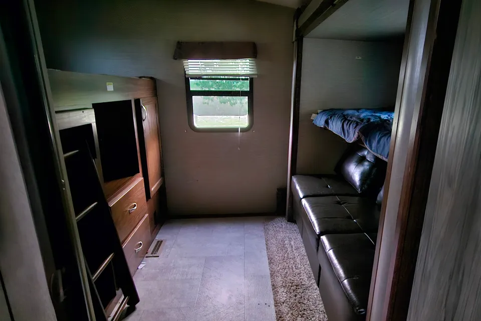 Lucas's Luxury Aerolite Dutchman bunkhouse Travel Trailer