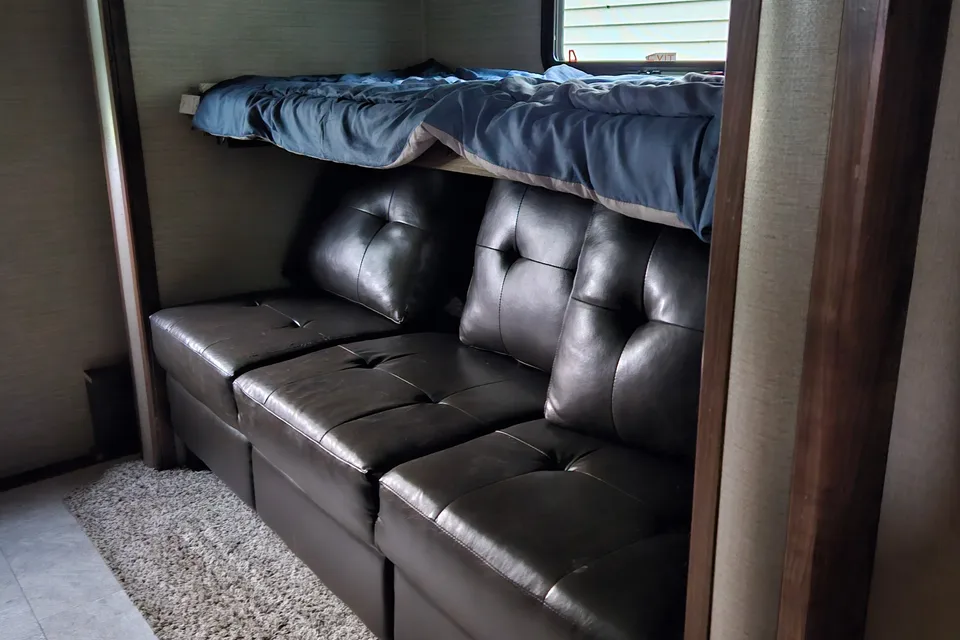 Lucas's Luxury Aerolite Dutchman bunkhouse Travel Trailer